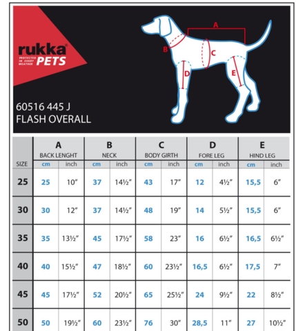 Rukka pets Flash overall