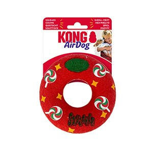 KONG Holiday AirDog Donut Rød M