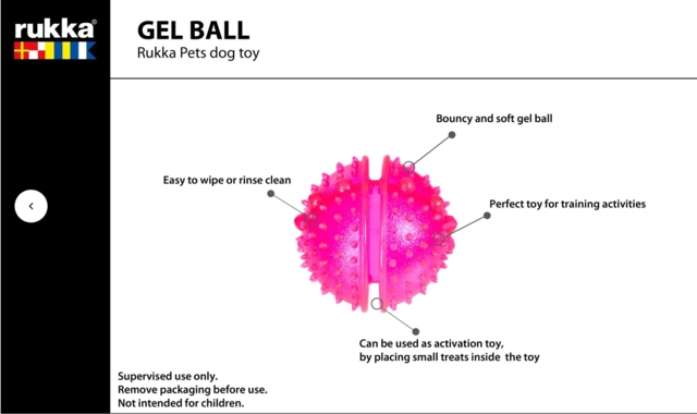 Rukka Pets - Pets Gel Ball