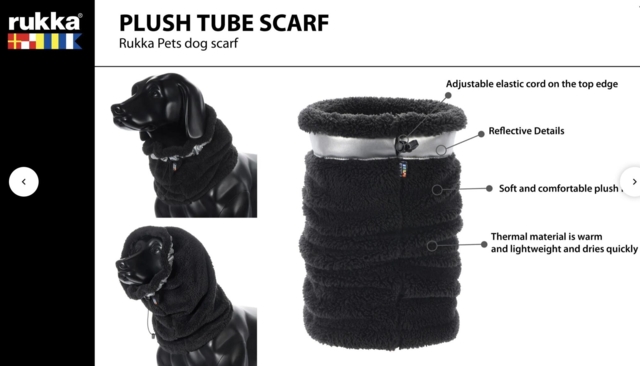 Rukka Pets - Plush Tube Scarf