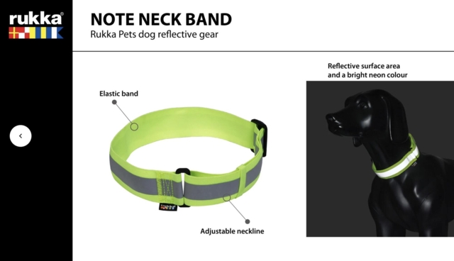 Rukka Pets - Note Neck Band