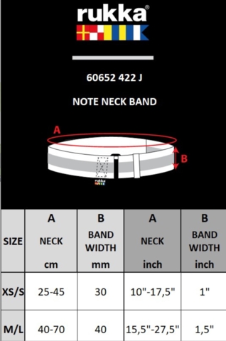 Rukka Pets - Note Neck Band