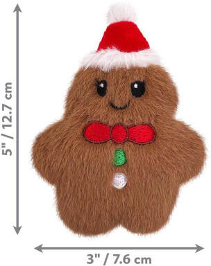 KONG - Holiday Snuzzles Mini Ginerbread XS