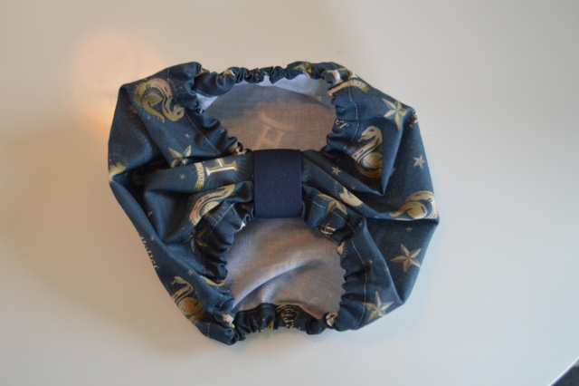 Snoods / Ørebeskytter ( Harry Potter, Blå, stor størrelse )