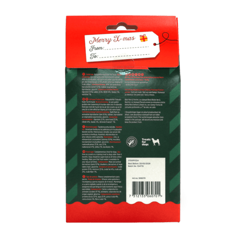 Dogman - Julegodbidder til hunde 80 g