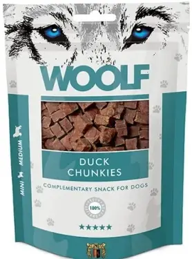 Woolf - Duck Chunkies 100 g