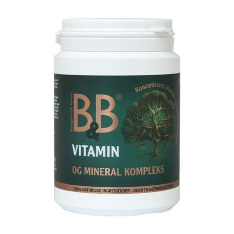 B&B - Vitamin og Mineral kompleks 150 g
