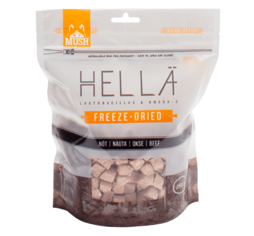 Mush - Hellä Freeze-Dried® Oksekød 250 g
