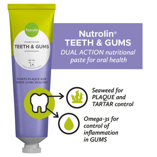 Nutrolin - TEETH & GUMS paste, 600 g