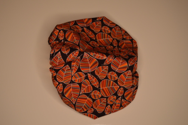 Snoods / Ørebeskytter ( Orange blade / Stor størrelse )