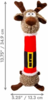 KONG - Holiday Shakers Luvs Reindeer M