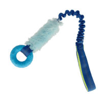 Dogman - Hvalpelegetøj med ring Blå/Lime 50cm