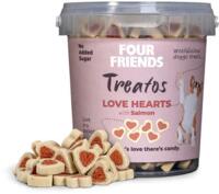 FourFriends - Dog Treatos Love Hearts, 500 g
