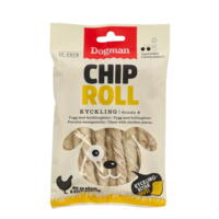 Dogman - Chip Roll med Kylling 10 stk
