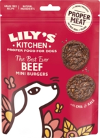 LILY'S KITCHEN - Dog The Best Ever Beef Mini Burgers, 70 g