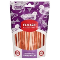 Ficcaro Duck & Pollock Sandwich | 100g